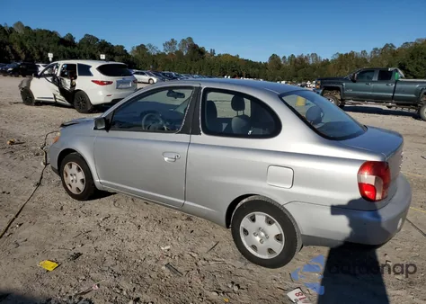 2002 Toyota Echo из США, поврежденный, VIN JTDAT123220249749